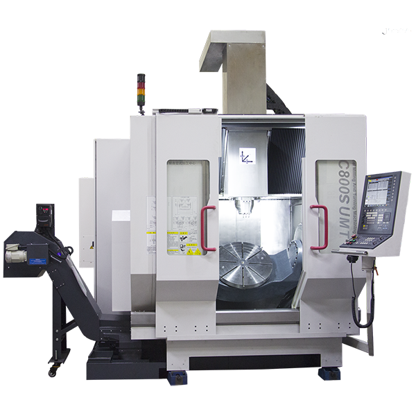 五軸銑車復合立式加工中心KMC800SUMT